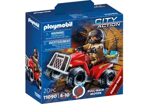 Produktbild von Playmobil 71090  City Action  Feuerwehr Speed Quad