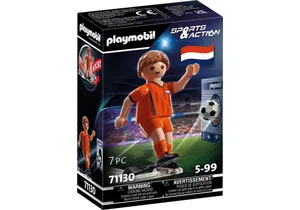 Produktbild von Playmobil 71130  Sports & Action  Fußballspieler Niederlande