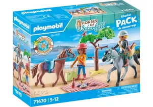Playmobil 71470 Horses of Waterfall Reitausflug an den Strand mit Amelia und Ben