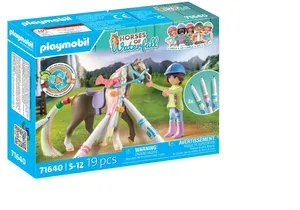 Produktbild von Playmobil 71640  Horses of Waterfall  Kreativset mit Pferd und Stiften
