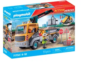 Produktbild von Playmobil 71750    Baustellen-LKW mit Kran