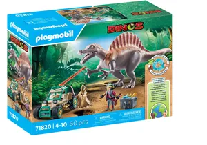 Produktbild von Playmobil 71820    Spinosaurus-Angriff auf Dino-Ausgrabung