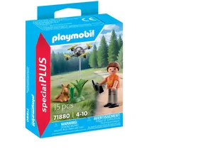 Produktbild von Playmobil 71880  Special Plus  Rehkitz-Rettung mit Drohne
