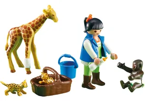 Produktbild von Playmobil 7970    Tierkinder Pfleger (Folienverpackung)