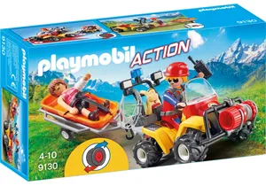 Produktbild von Playmobil 9130  Action  Bergretter Quad