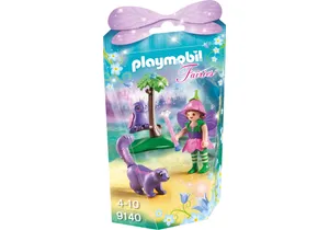 Produktbild von Playmobil 9140  Fairies  Feenfreunde Eule & Stinktierchen