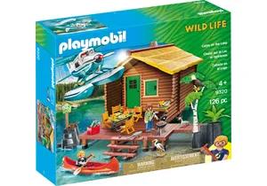 Produktbild von Playmobil 9320  Wild Life  Abenteuerurlaub an der Seehütte