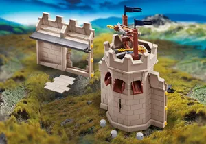 Produktbild von Playmobil 9840  Novelmore  Turmerweiterung mit Steinabwurf für die Große Burg von (Folienverpackung)