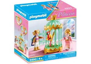 Produktbild von Playmobil 9890  Princess  Königskinder mit Papageienkäfig