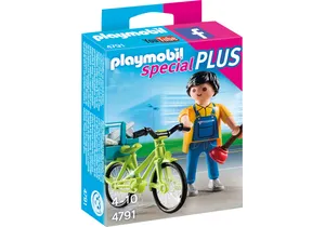Produktbild von Playmobil 4791  Special Plus  Handwerker mit Fahrrad