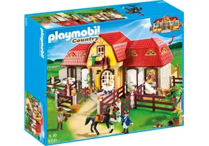 Produktbild von Playmobil 5221  Country  Großer Reiterhof mit Paddocks