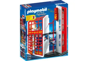 Produktbild von Playmobil 5361  City Action  Feuerwehrstation mit Alarm