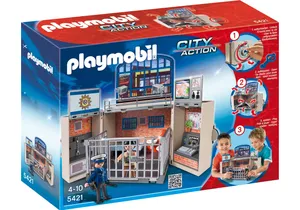 Produktbild von Playmobil 5421  City Action Spielbox Polizeistation