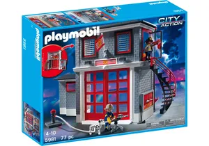 Produktbild von Playmobil 5981  City Action  Amerikanische Feuerwehrstation