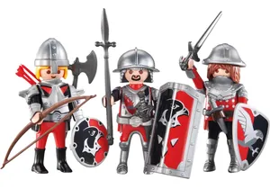 Produktbild von Playmobil 6381  Knights  3 Falkenritter (Folienverpackung)