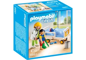 Produktbild von Playmobil 6661  City Life  Ärztin am Kinderkrankenbett
