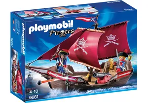 Produktbild von Playmobil 6681  Pirates  Soldaten-Kanonensegler