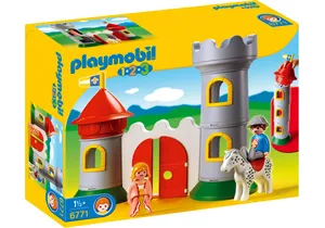 Produktbild von Playmobil 6771 1-2-3   Meine erste Ritterburg