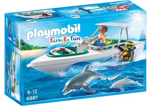 Produktbild von Playmobil 6981  Family Fun  Tauchausflug mit Sportboot