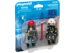 Produktbild von Playmobil 70081  City Action DuoPack Feuerwehrmann und - frau