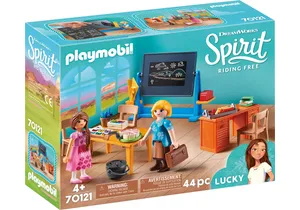 Produktbild von Playmobil 70121  Spirit  Schulzimmer von Miss Flores