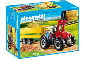Produktbild von Playmobil 70131  Country  Riesentraktor mit Anhänger