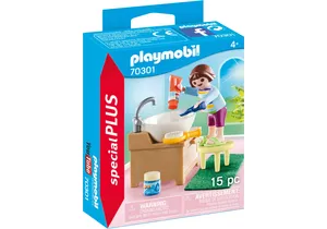 Produktbild von Playmobil 70301  Special Plus  Mädchen beim Zähneputzen