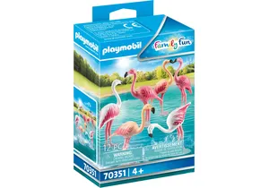 Produktbild von Playmobil 70351  Family Fun  Flamingoschwarm