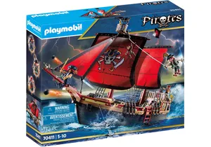 Produktbild von Playmobil 70411  Pirates  Totenkopf-Kampfschiff