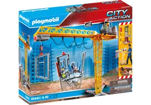 Produktbild von Playmobil 70441  City Action  RC-Baukran mit Bauteil