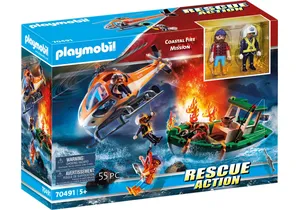 Playmobil 70491 Rescue Action Coastal Fire Mission