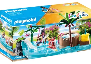 Produktbild von Playmobil 70611  Family Fun  Kinderbecken mit Whirlpool