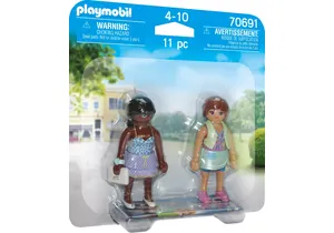 Playmobil 70691 City Life DuoPack Shopping-Girls