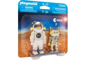 Produktbild von Playmobil 70991  Space DuoPack ESA Astronaut und ROBert