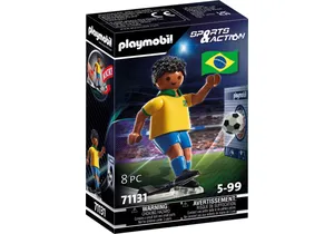 Produktbild von Playmobil 71131  Sports & Action  Fußballspieler Brasilien