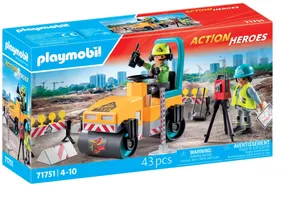 Produktbild von Playmobil 71751    Straßenbaustelle