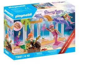 Playmobil 71861 Princess Magic Meerjungfrauen-Schatz mit Delfinen