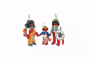 Produktbild von Playmobil 7841  Western  Indianerfamilie (Folienverpackung)