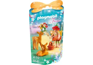 Produktbild von Playmobil 9141  Fairies  Feenfreunde Rehlein