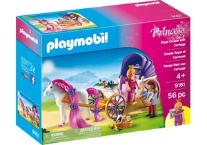 Produktbild von Playmobil 9161  Princess  Königliches Paar mit Kutsche