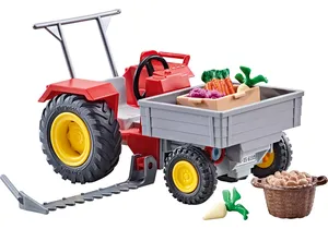 Produktbild von Playmobil 9831    Ladetraktor mit Mähbalken (Folienverpackung)