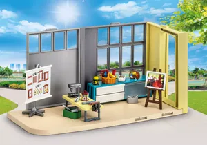 Produktbild von Playmobil 1032  City Life  Etagenerweiterung/Kunstunterricht Schule (Folienverpackung)