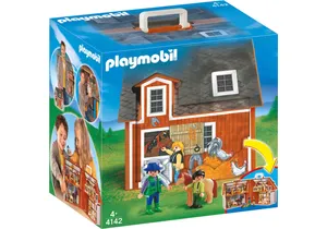 Produktbild von Playmobil 4142   Mitnehm Bauernhof