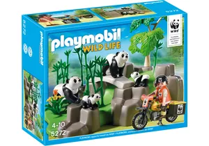 Produktbild von Playmobil 5272  Wild Life  Pandaforscher im Bambuswald