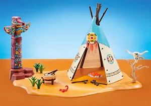 Produktbild von Playmobil 6582  Western  Indianerzelt (Folienverpackung)