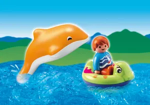 Produktbild von Playmobil 6762 1-2-3   Badespaß mit Delphin