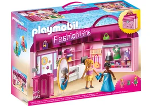 Produktbild von Playmobil 6862  Fashion Girls Mitnehm Modeboutique