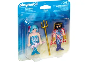 Produktbild von Playmobil 70082   DuoPack Meereskönig und Nixe
