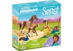 Produktbild von Playmobil 70122  Spirit  Pru mit Pferd und Fohlen