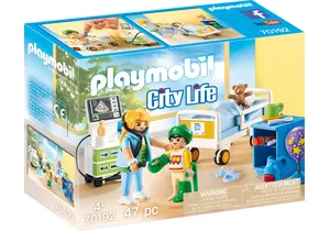 Produktbild von Playmobil 70192  City Life  Kinderkrankenzimmer